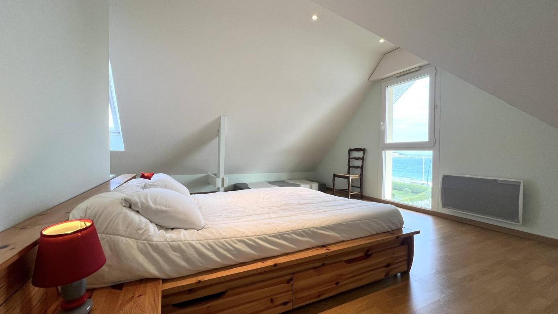 390 Appartement 3 Chambres Avec Vue Sur La Grande Plage De Saint-Cast La Garde  Dış mekan fotoğraf