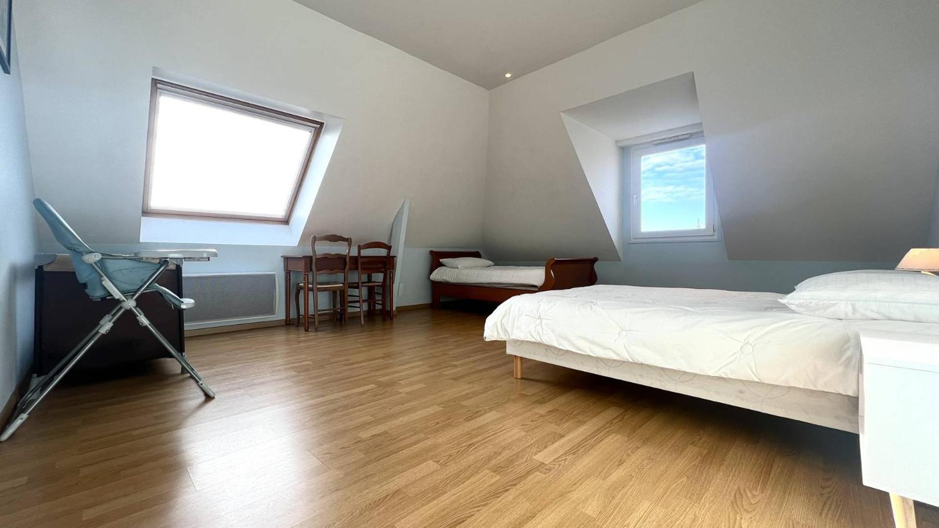 390 Appartement 3 Chambres Avec Vue Sur La Grande Plage De Saint-Cast La Garde  Dış mekan fotoğraf