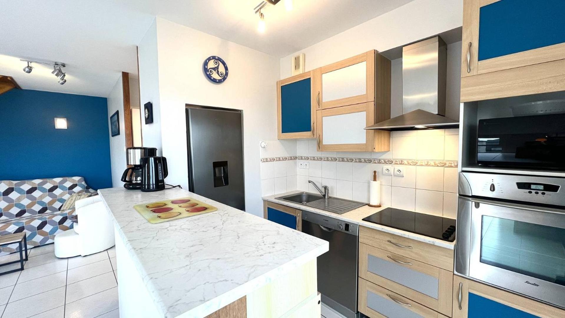390 Appartement 3 Chambres Avec Vue Sur La Grande Plage De Saint-Cast La Garde  Dış mekan fotoğraf